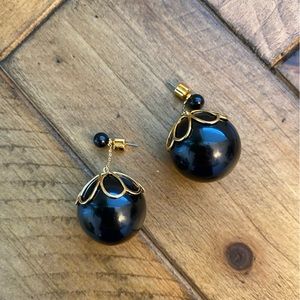 Kate Spade Black Earrings